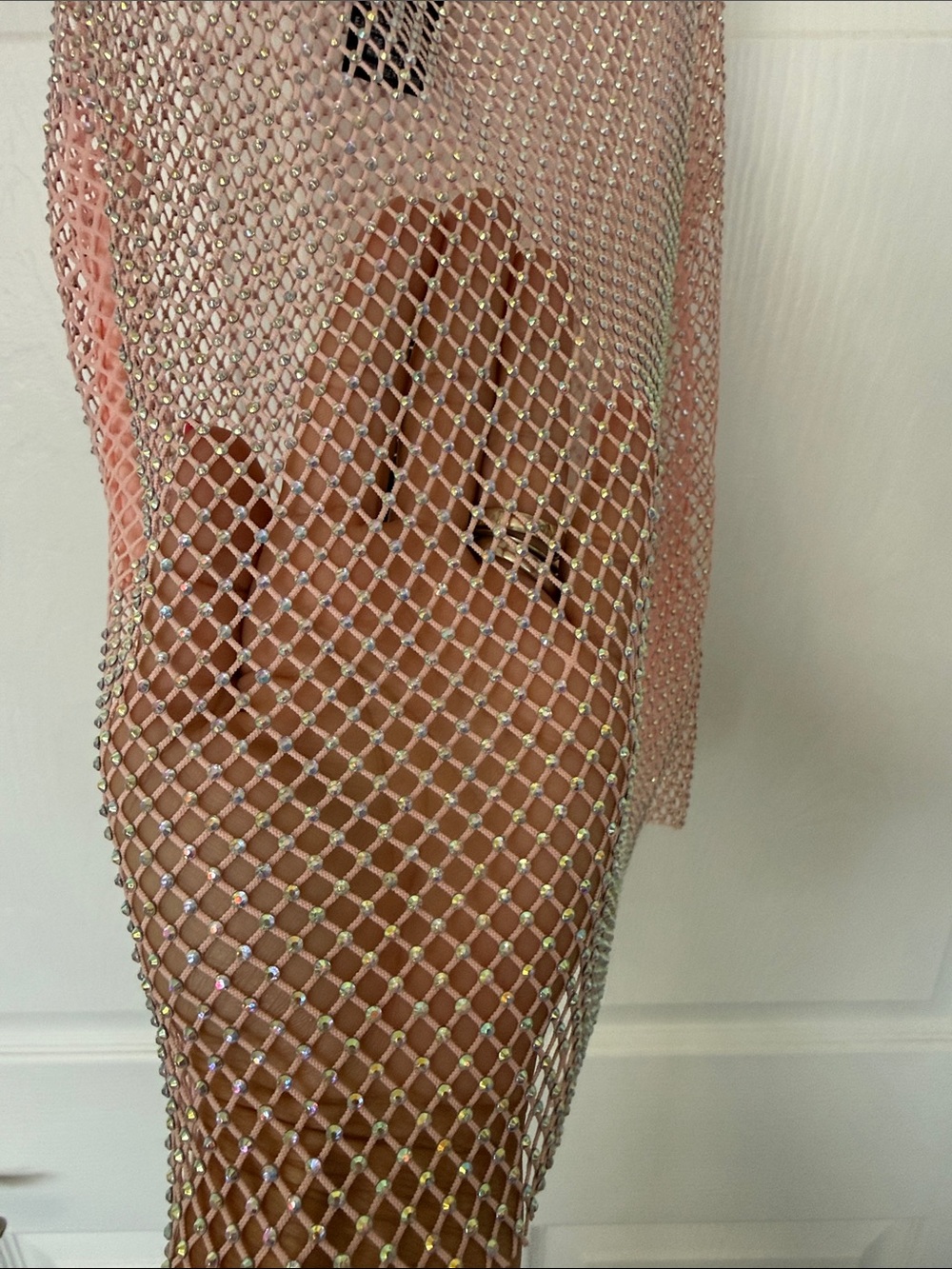 Rue21 Pink Mesh Tank Top - Picture 2 of 3